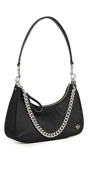 汤丽柏琦托特包单肩包, Tory Burch | Tory Burch 151 Mercer 小号新月包商品图片 