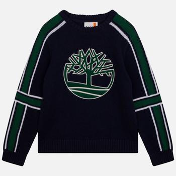 推荐Timberland Kids’ Cotton and Wool-Blend Knit Jumper商品