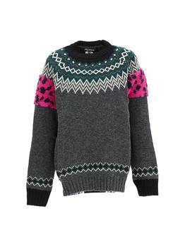 推荐Junya Watanabe Crewneck Knitted Jumper商品
