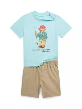 Ralph Lauren | Baby Boy's 2-Piece Polo Bear T-Shirt & Shorts Set 3.7折