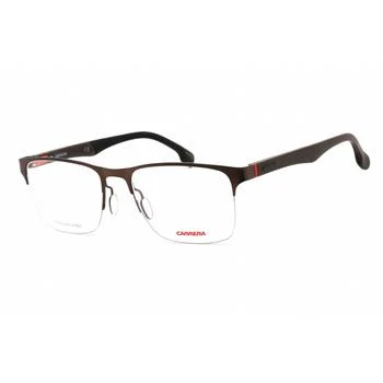推荐Carrera Men's Eyeglasses - Brown Stainless Steel Rectangular Frame | 8830/V 009Q 00商品