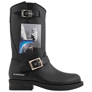 burberry鞋, Burberry | Ladies Grover Print Boots商品图片 6.9折