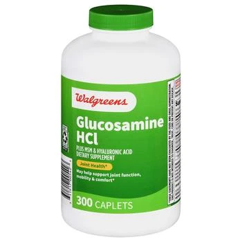 Walgreens | Glucosamine HCl Plus MSM & Hyaluronic Acid Caplets (150 days),商家Walgreens,价格¥487