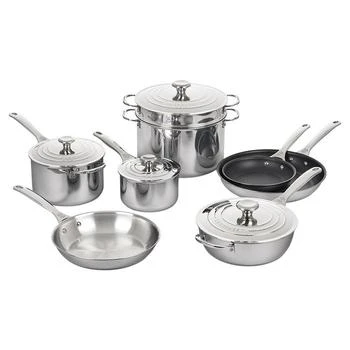 Le Creuset | 12 Pc Stainless Steel Cookware Set,商家Bloomingdale's,价格¥7857