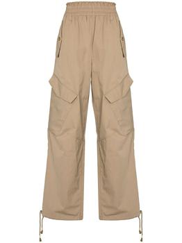 product wide-leg cargo trousers - women image
