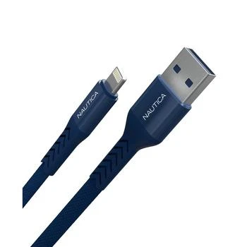 Nautica | USB A to Lighting Cable, Lighting to USB A 2.4A Charging Cord, 4',商家Macy's,价格¥126