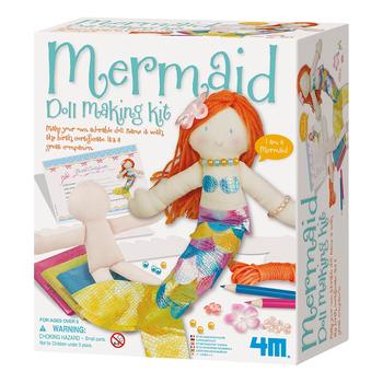 商品4M | Mermaid Doll Making Kit,商家Macy's,价格¥122图片