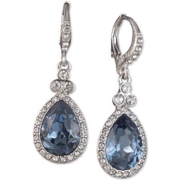 product Pavé & Colored Stone Drop Earrings image