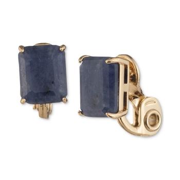 Ralph Lauren | Gold-Tone Lapis Stone Clip-On Earrings商品图片,5折起×额外7折, 额外七折