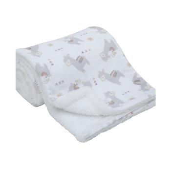 Macy's | Mama's Little Llama Super Soft Baby Blanket商品图片,8.9折×额外8.5折, 独家减免邮费, 额外八五折