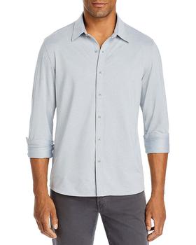 Michael Kors | Slim Fit Stretch Gingham Shirt商品图片,7.5折