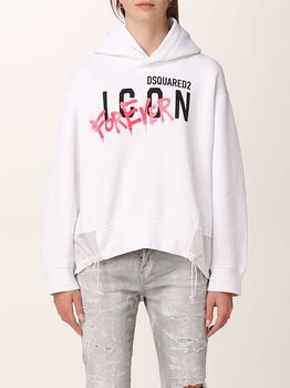推荐Icon Forever Dsquared2 sweatshirt in cotton and nylon商品