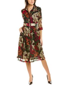 samantha sung, SAMANTHA SUNG | Samantha Sung Audrey 3 Wool Shirtdress商品图片 3.5折