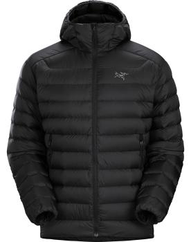商品Arc'teryx 男士户外滑雪服上装 MENSCERIUMHOODYBLACK 黑色图片