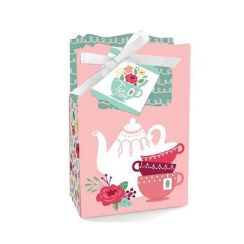 商品Big Dot of Happiness | Floral Let's Par-Tea - Garden Tea Party Favor Boxes - Set of 12,商家Macy's,价格¥142图片