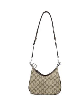 Gucci | Gucci Attache Monogram Print Small Shoulder Bag 独家减免邮费