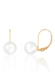 Splendid Pearls | Freshwater Pearl Lever Back Earrings 独家减免邮费