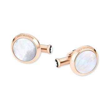 万宝龙手表推荐, MontBlanc | Men's Meisterstuck Mother-of-Pearl Cufflinks商品图片 