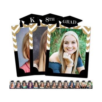商品Big Dot of Happiness | Tassel Worth The Hassle - Gold - 8 x 10 inches K-12 School Photo Holder - DIY Graduation Party Decor - Picturific Display,商家Macy's,价格¥231图片