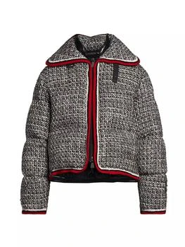 Moncler | Apres Ski Eterlou Tweed Down Bomber Jacket 