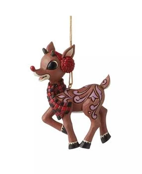 Jim Shore | Rudolph with Earmuffs Ornament,商家Macy's,价格¥202