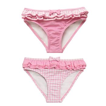 商品Beatrix Potter | Baby Girls Gingham Print Frilled Nappy Swimsuit Bottom - Set of 2,商家Macy's,价格¥323图片