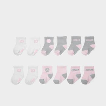 aj6, Jordan | Infant Jordan 6-Pack Quarter Socks商品图片 