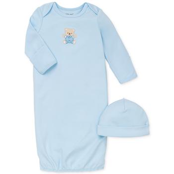 推荐男婴Baby Boys' 2-Piece Cute Bear Hat & Gown Set商品