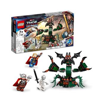 商品LEGO | LEGO Marvel Attack on New Asgard 76207 Building Kit (159 Pieces),商家Macy's,价格¥115图片