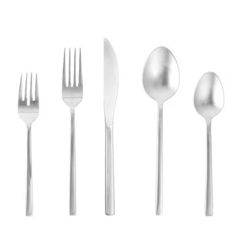 Fortessa Arezzo 18/10 Stainless Steel Flatware 5 Piece Place Setting