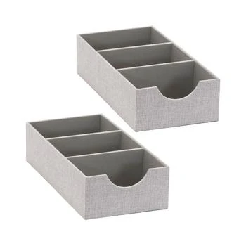 Household Essentials | Household Essential 3 Compartment Organizer Tray 2 Pack,商家Macy's,价格¥246