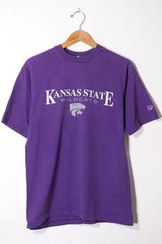 推荐Vintage Kansas State Wildcats T-shirt Made in USA商品