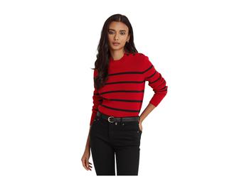 推荐Striped Mock Neck Sweater商品