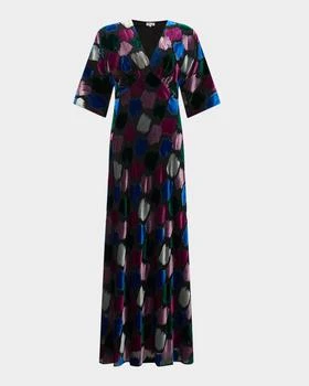 Diane von Furstenberg | Miri Velvet Empire Gown,商家Neiman Marcus,价格¥4534