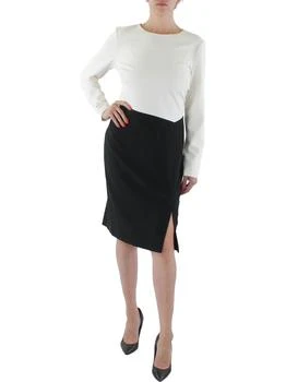 Ralph Lauren | Womens Crepe Midi Wear to Work Dress 3.5折, 独家减免邮费