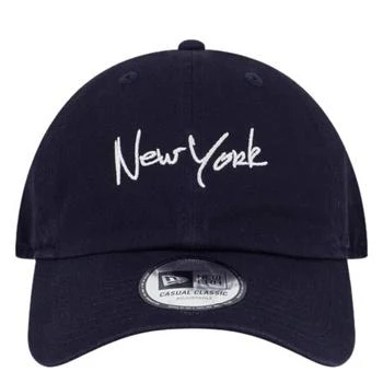 New Era | Navy New York Script Classic Cap,商家Jomashop,价格¥133