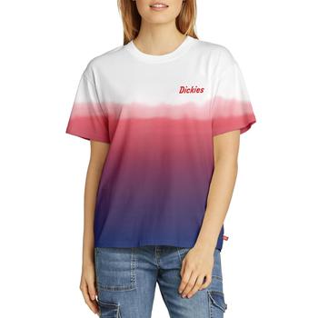 迪克斯新款, DICKIES | Dickies Womens Logo Dip Dye T-Shirt商品图片 4.7折