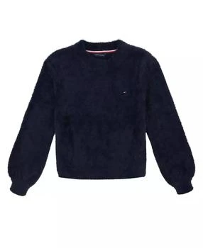 Tommy Hilfiger | Big Girls Eyelash Sweater,商家Macy's,价格¥163