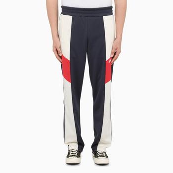 推荐Colour-block jogging pants with logo商品