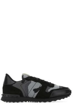 Valentino | Valentino Garavani Rockrunner Lace-Up Sneakers 7.9折×额外9折, 额外九折