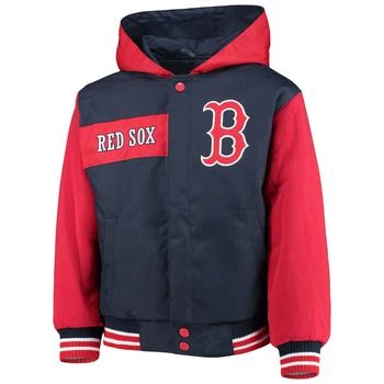 JH Design | JH Design Red Sox Reversible Hoodie Full-Snap Jacket - Boys' Grade School,商家Champs Sports,价格¥760