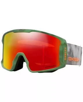 Oakley | Unisex Line Miner L Stale Sandbech Signature Series Snow Goggles, Mirror OO7070,商家Macy's,价格¥621