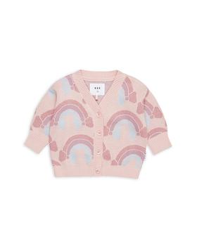 商品Huxbaby | Girls' Rainbow Boxy Cardigan - Baby, Little Kid,商家Bloomingdale's,价格¥506图片