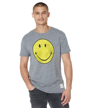 推荐Vintage Tri-Blend Smiley Short Sleeve Tee商品