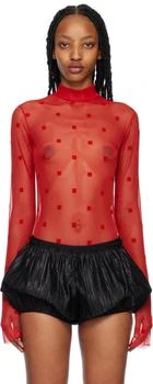 Givenchy | 红色 4G 连体衣,商家SSENSE CN,价格¥5094
