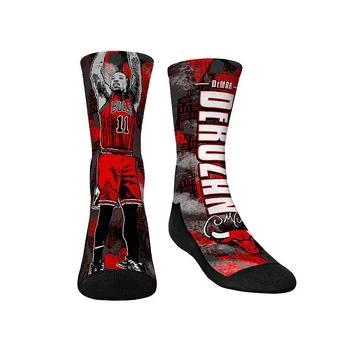 Rock 'Em | Youth Boys and Girls Socks DeMar DeRozan Chicago Bulls Big Player Crew Socks,商家Macy's,价格¥163