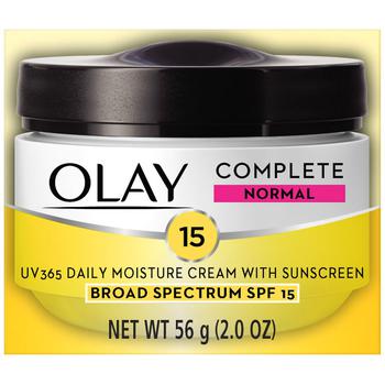 Olay | Cream All Day Moisturizer with SPF 15 for Normal Skin商品图片,满$80享8折, 满折
