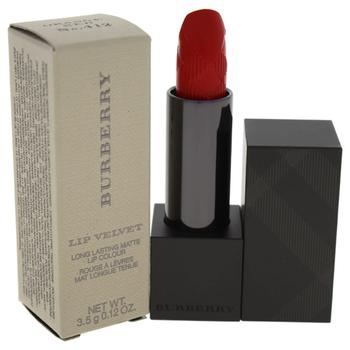 burberry口红, Burberry | / Lip Velvet Lipstick 0.12 oz (3.4 Gr) No.412 - Orange Red商品图片 8.8折