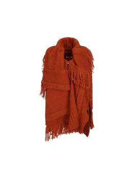 推荐Stella Mccartney Women's  Orange Other Materials Coat商品