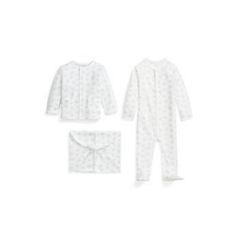 Ralph Lauren | Organic Cotton Baby Boys Gift Set, 3 Piece商品图片,
